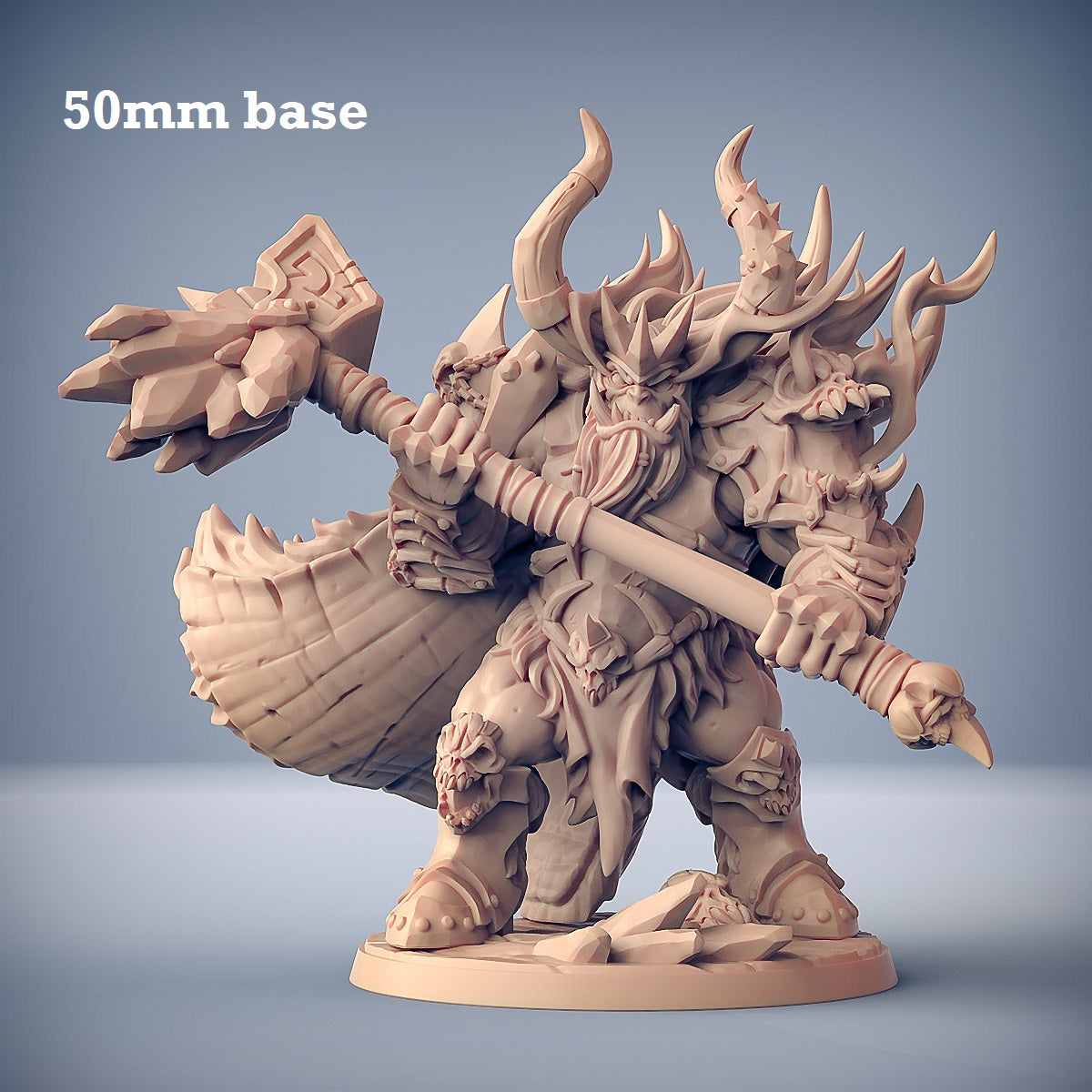 Grothak Doomfist (Male Ogre Barbarian Hero)