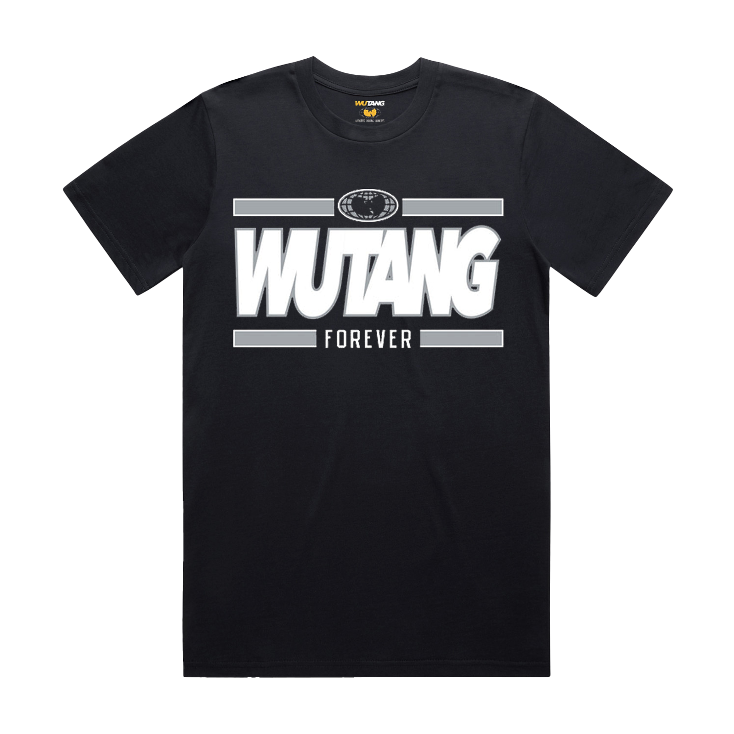 WuTang Forever Grey and Black Tee