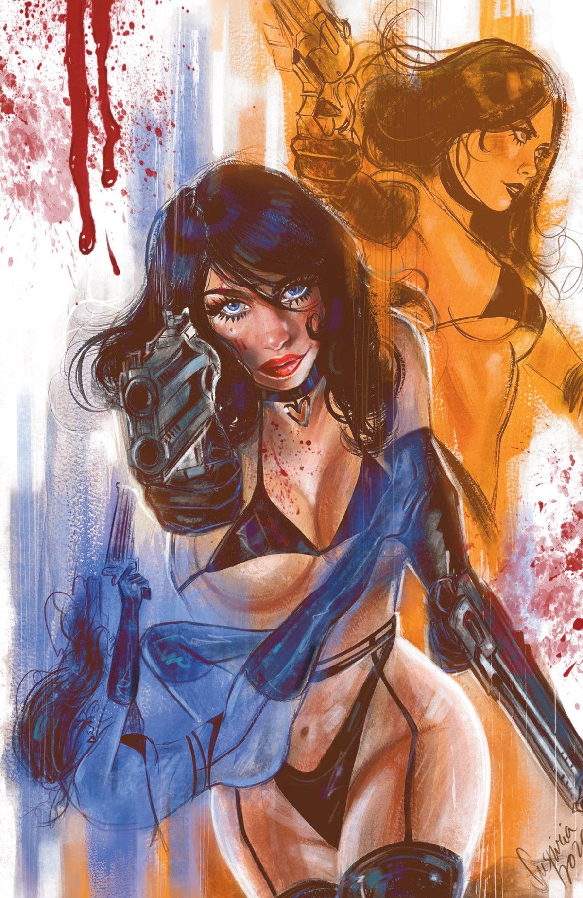 Gun Honey #1 COMPLETE SET (12 Books) MegaCon Exclusive Virgin Variants