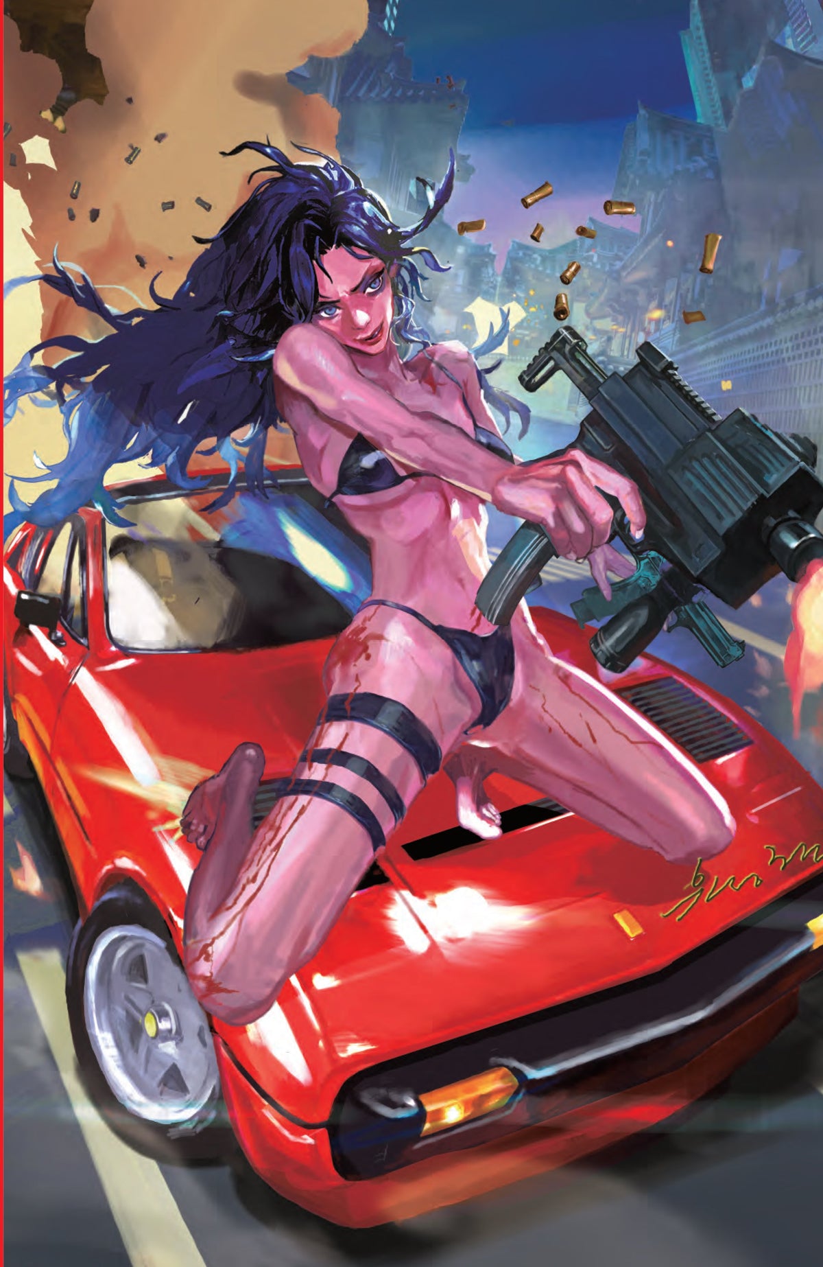Gun Honey #2 SUNGHAN YUNE HeroesCon Exclusive Virgin Variant