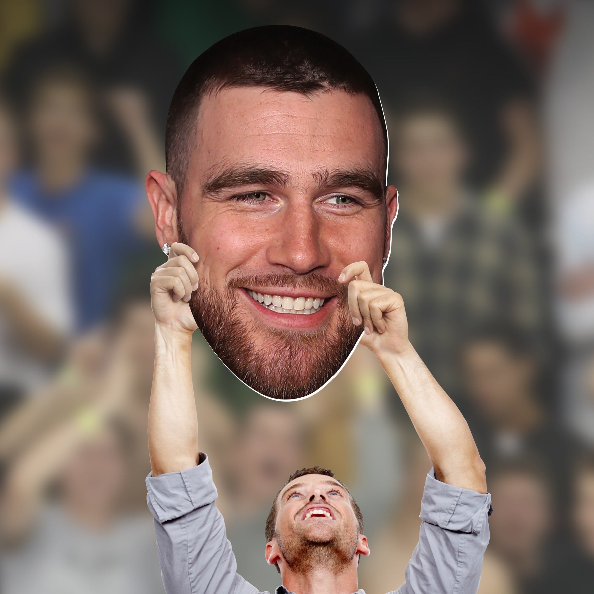 Travis Kelce - Big Head - Official NFL - Foam Core Cutout