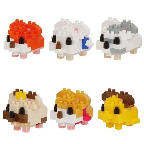 Hamtaro Nanoblock Mininano Blind-Bag (1 Bag with 1 Figure)
