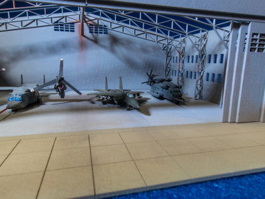 6mm Aircraft Hangar (Matboard) - 285CSS154