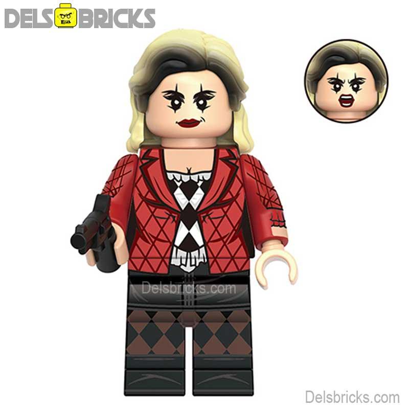 Harley Quinn from Joker 2  lady gaga Lego Minifigures Custom Toys 1