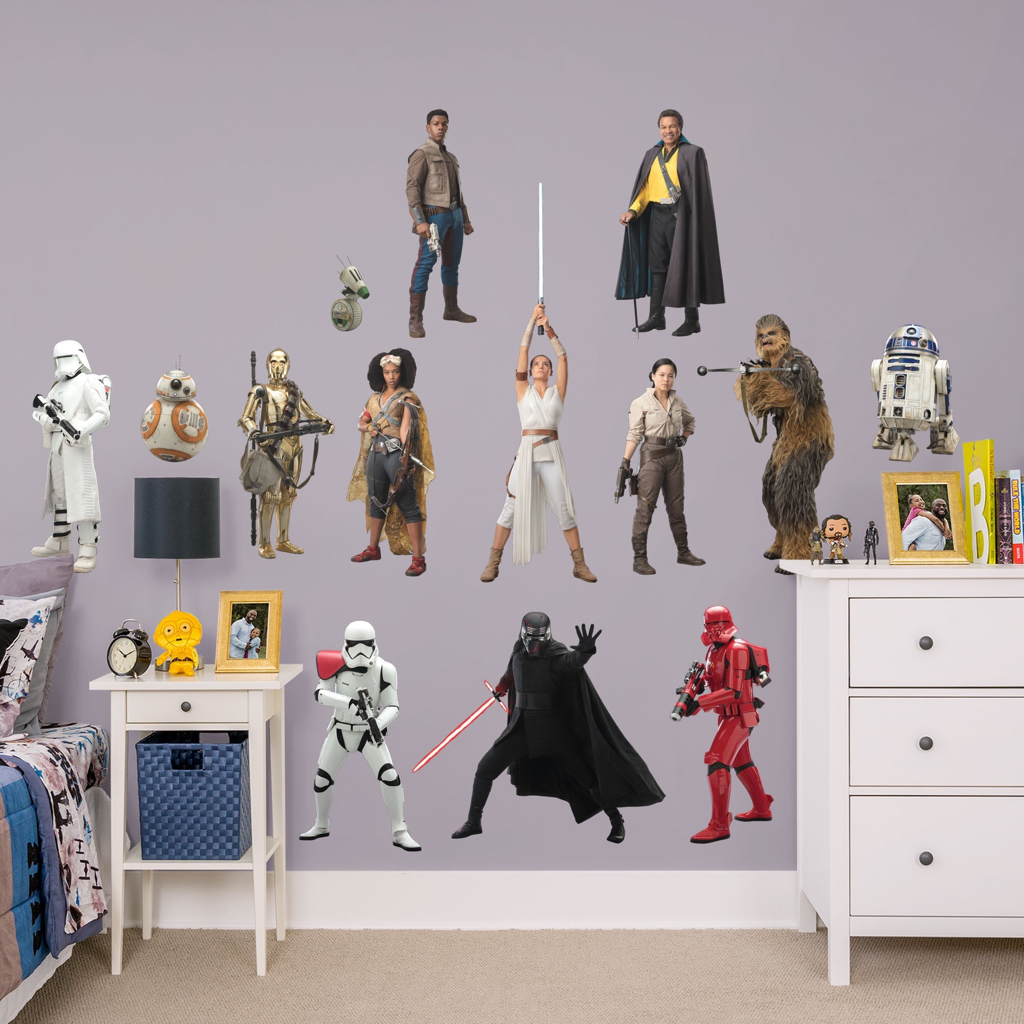 Star Wars: The Rise of Skywalker Collection - Officially Licensed Removable Wall Decals