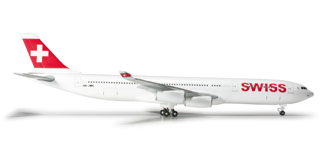 Herpa Wings HE524971 Swiss International A340-300 1/500