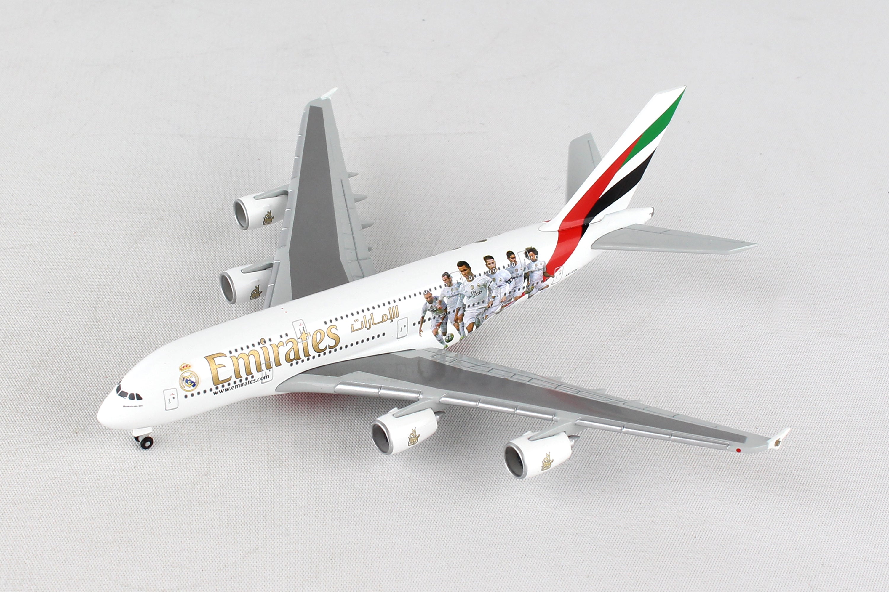 Herpa Wings HE529242 Emirates A380 1/500 Real Madrid