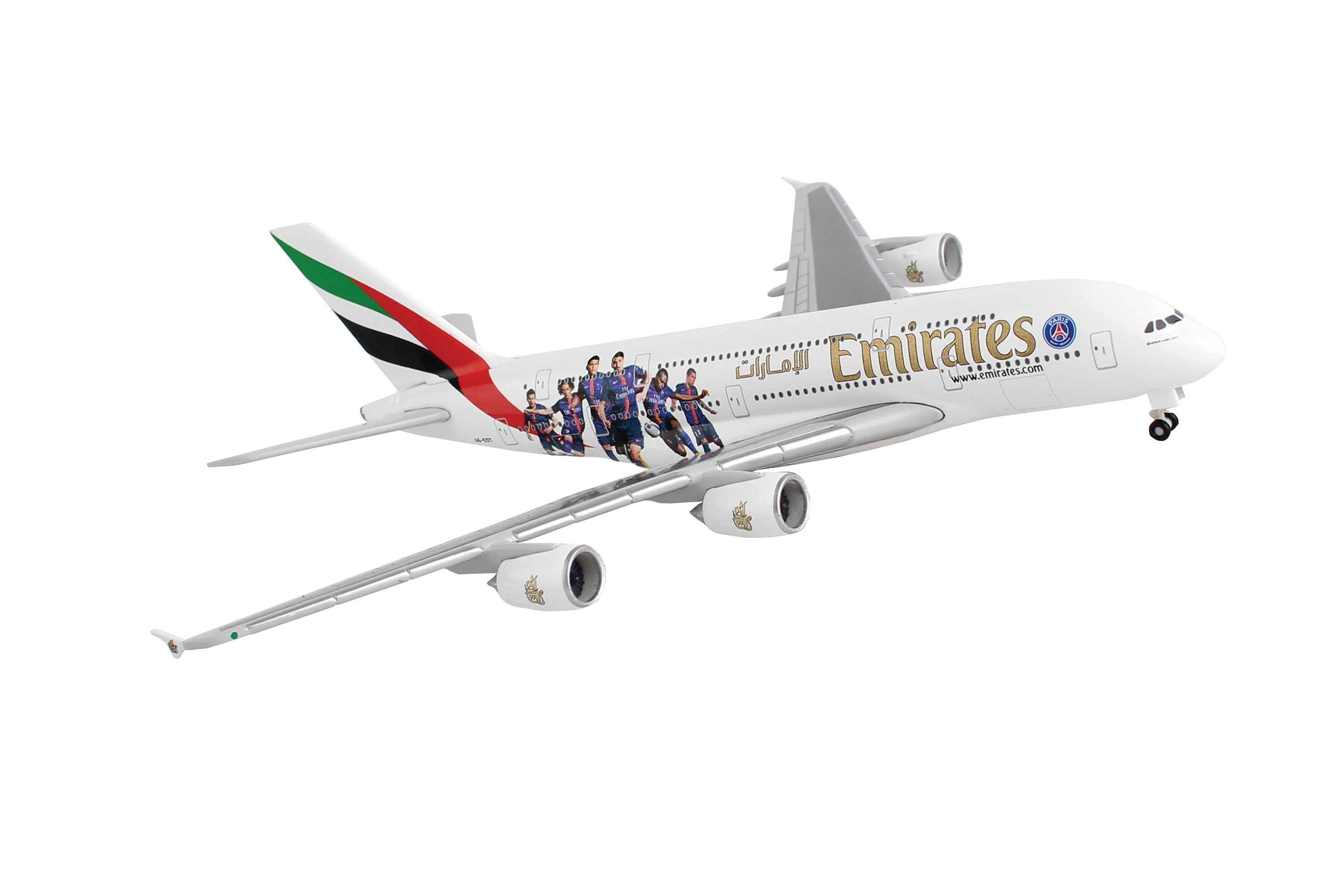 Herpa Wings HE529440 Emirates A380 1/500 Paris St Germain
