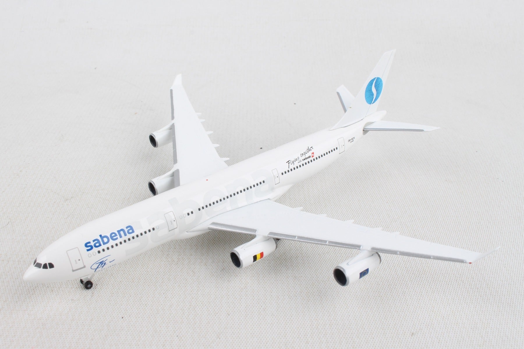 Herpa Wings HE532655 Sabena A340-200 1/500