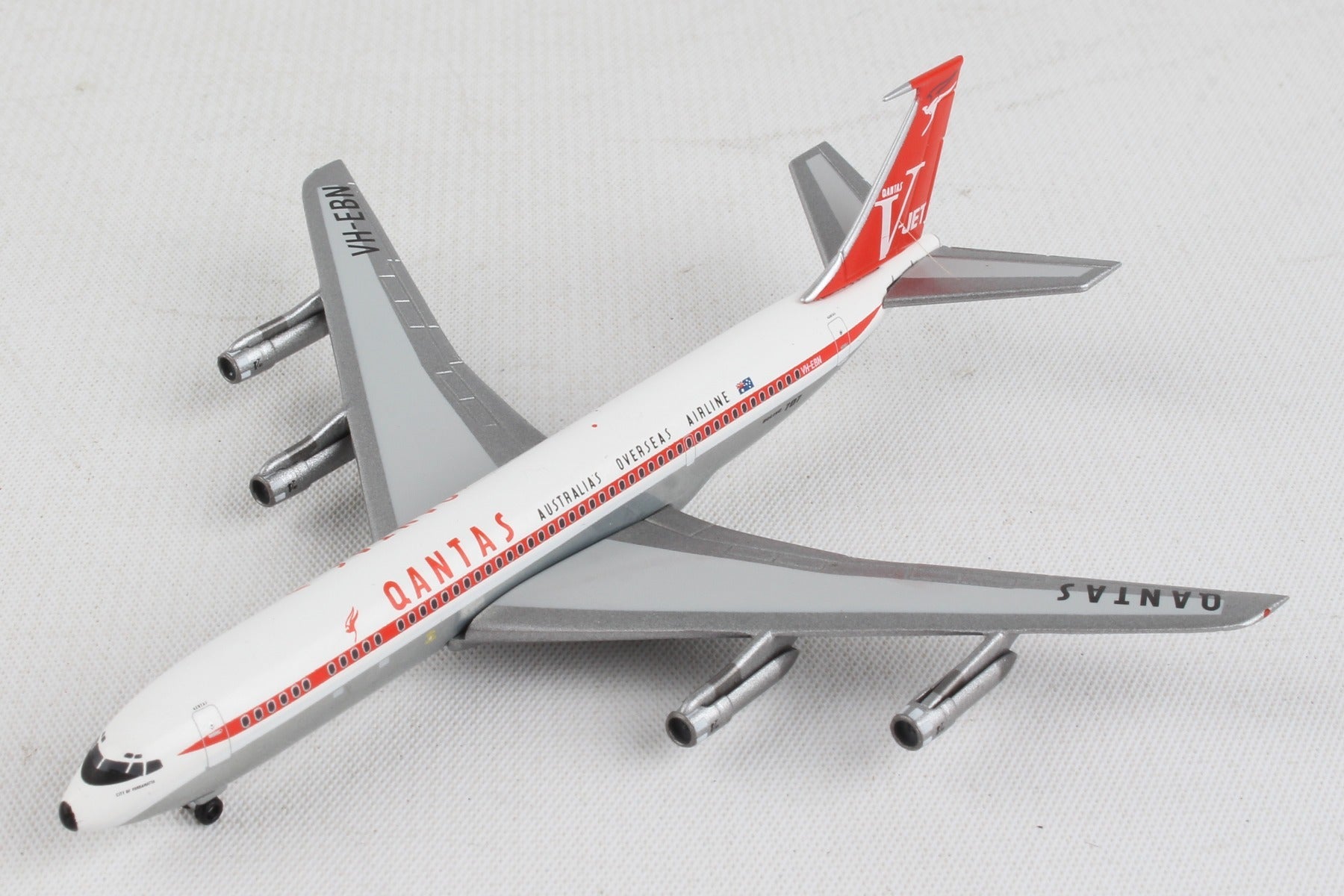 Herpa Wings HE534154 Qantas 707-320 1/500 V-Jet