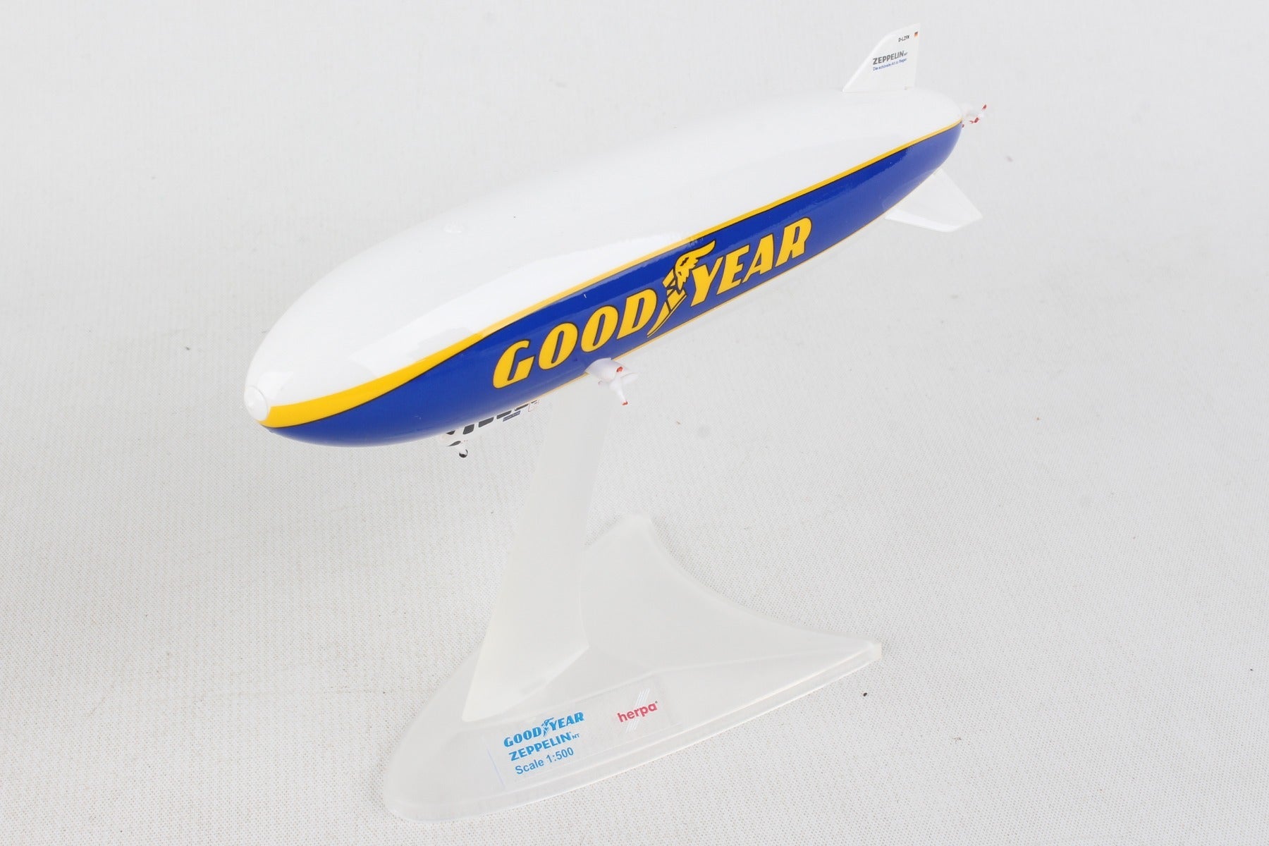 Herpa Wings HE534871 Goodyear Zeppelin Nt 1/500 2020 Design