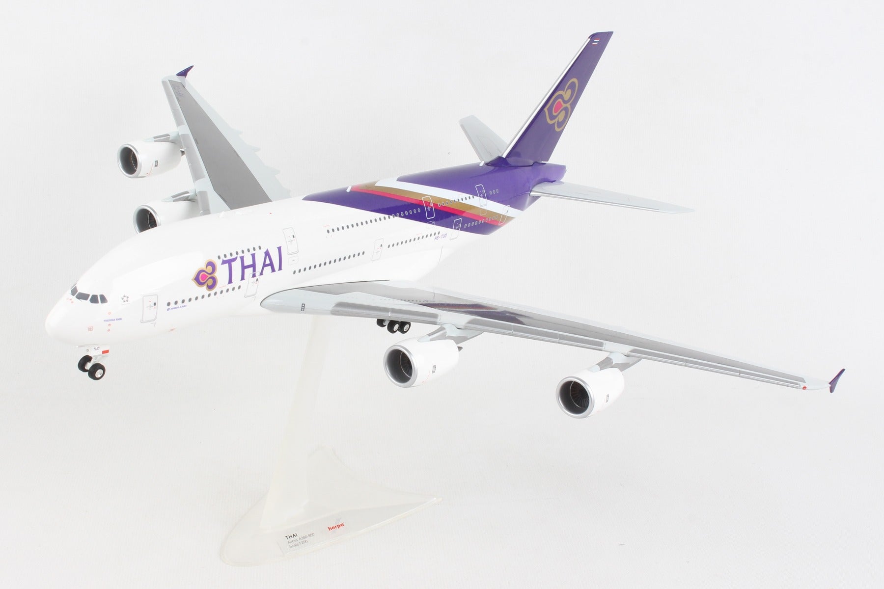 Herpa Wings HE556774-001 Thai A380 1/200