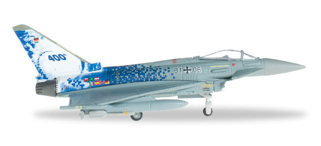 Herpa Wings HE556859 Luftwaffe Eurofighter Typhoon 1/200 400Th Eurofighter*