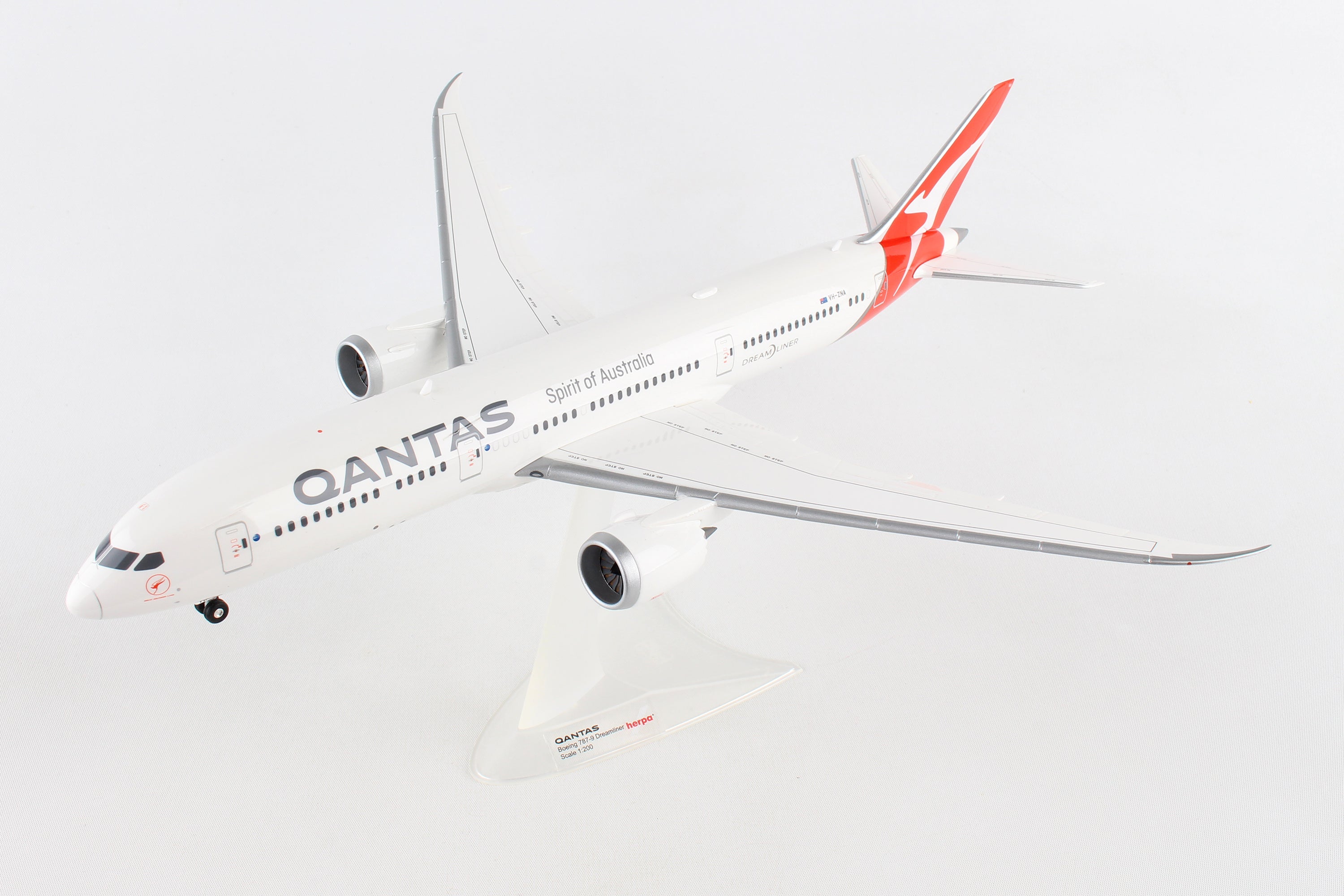 Herpa Wings HE558778 Qantas 787-9 1/200 New Livery
