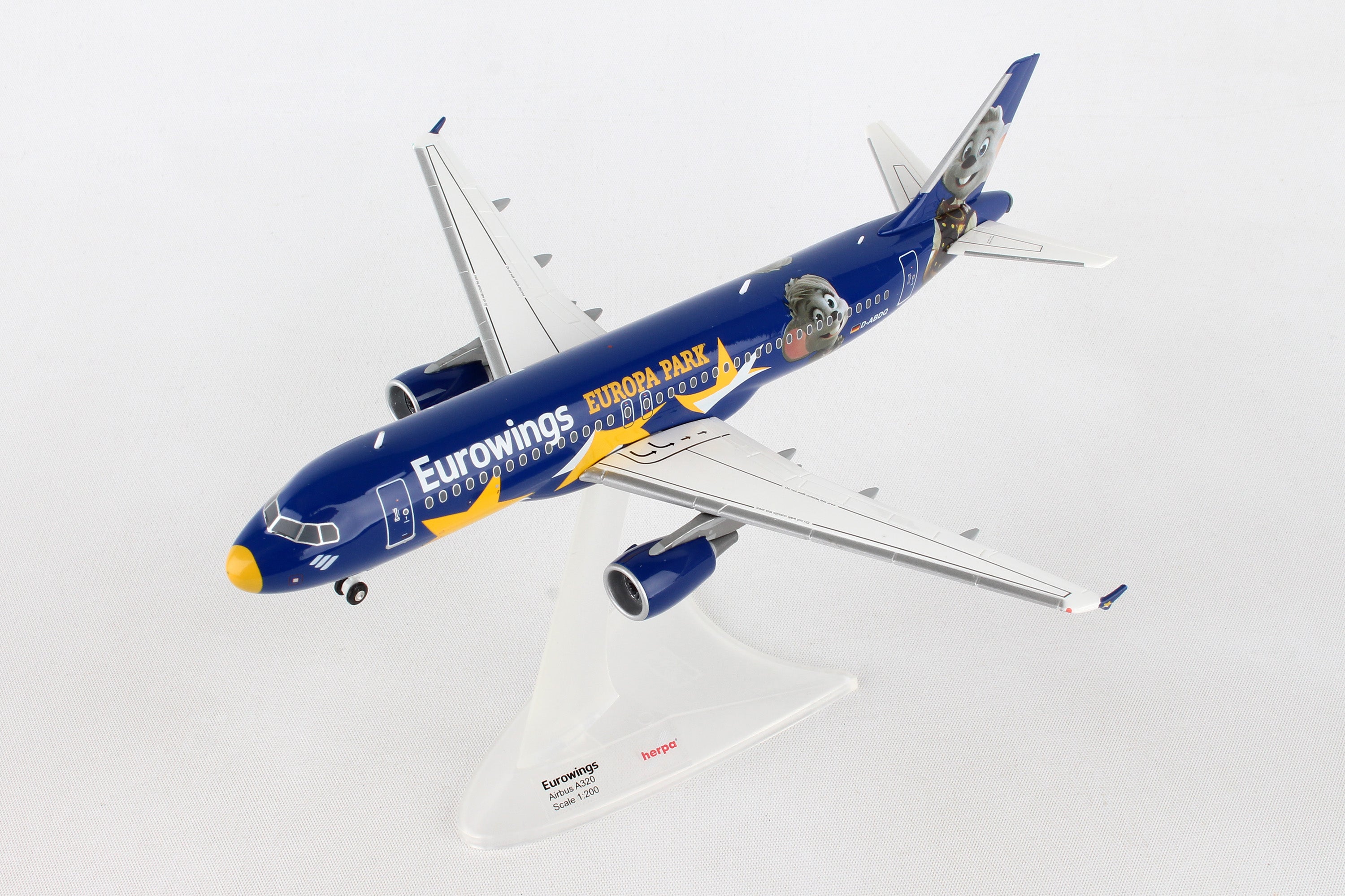 Herpa Wings HE558808 Eurowings A320 1/200 Europa-Park