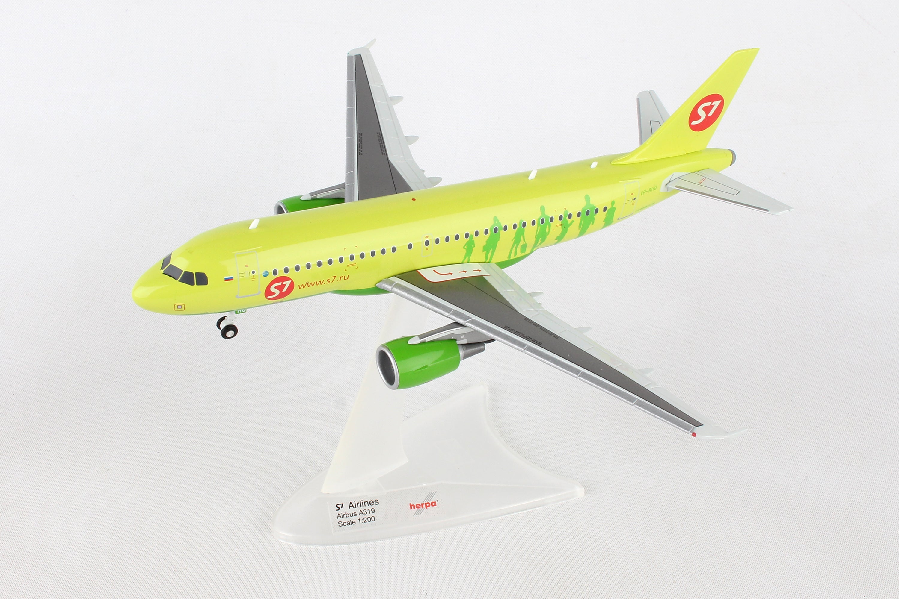 Herpa Wings HE559072 S7 A319 1/200