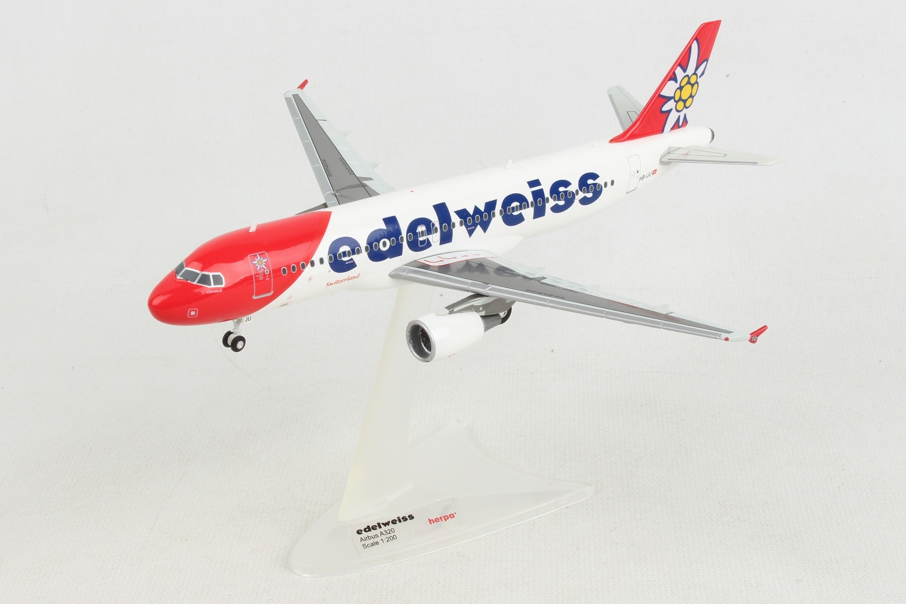 Herpa Wings HE559584 Edelweiss A320 1/200