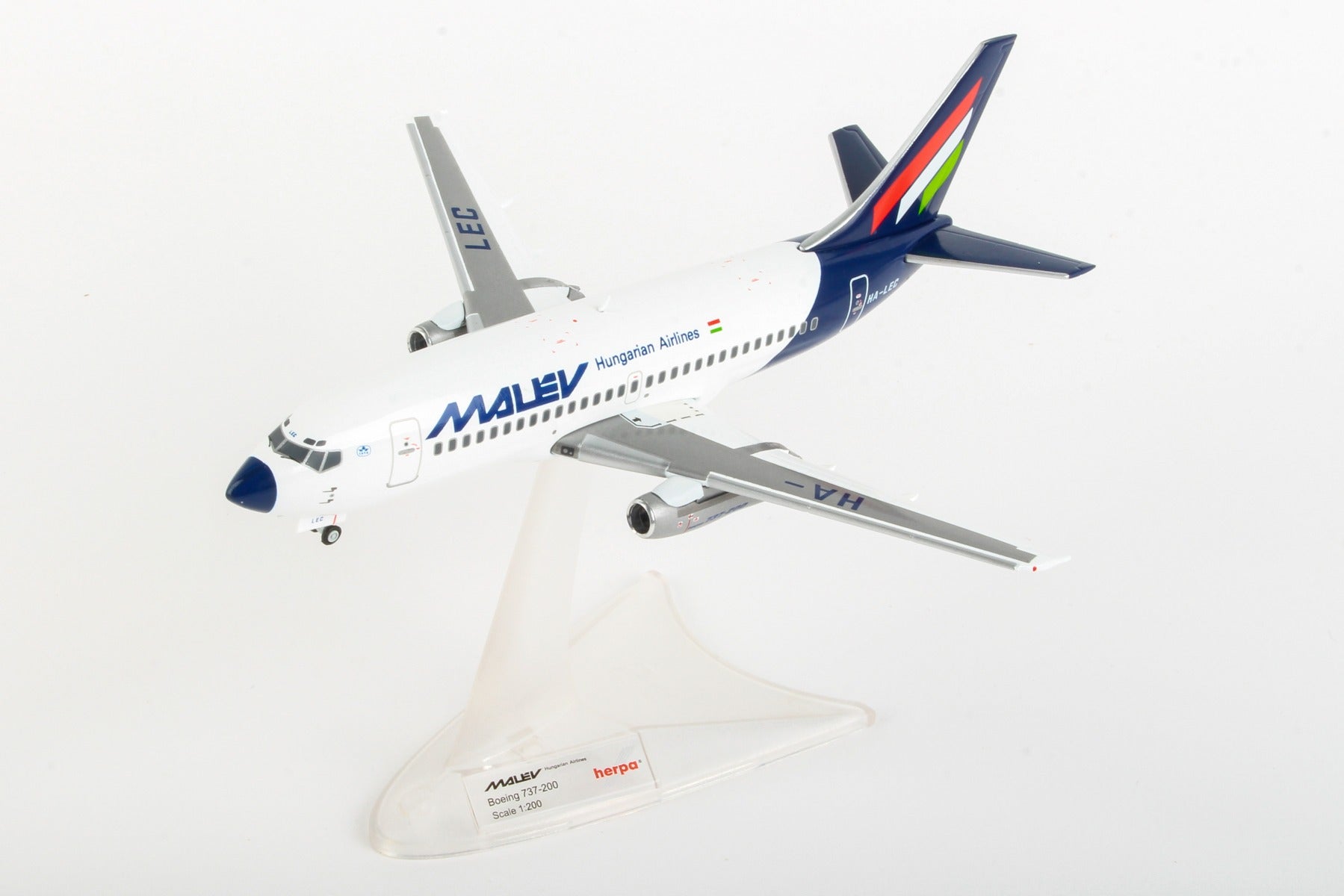 Herpa Wings HE559782 Malev 737-200 1/200