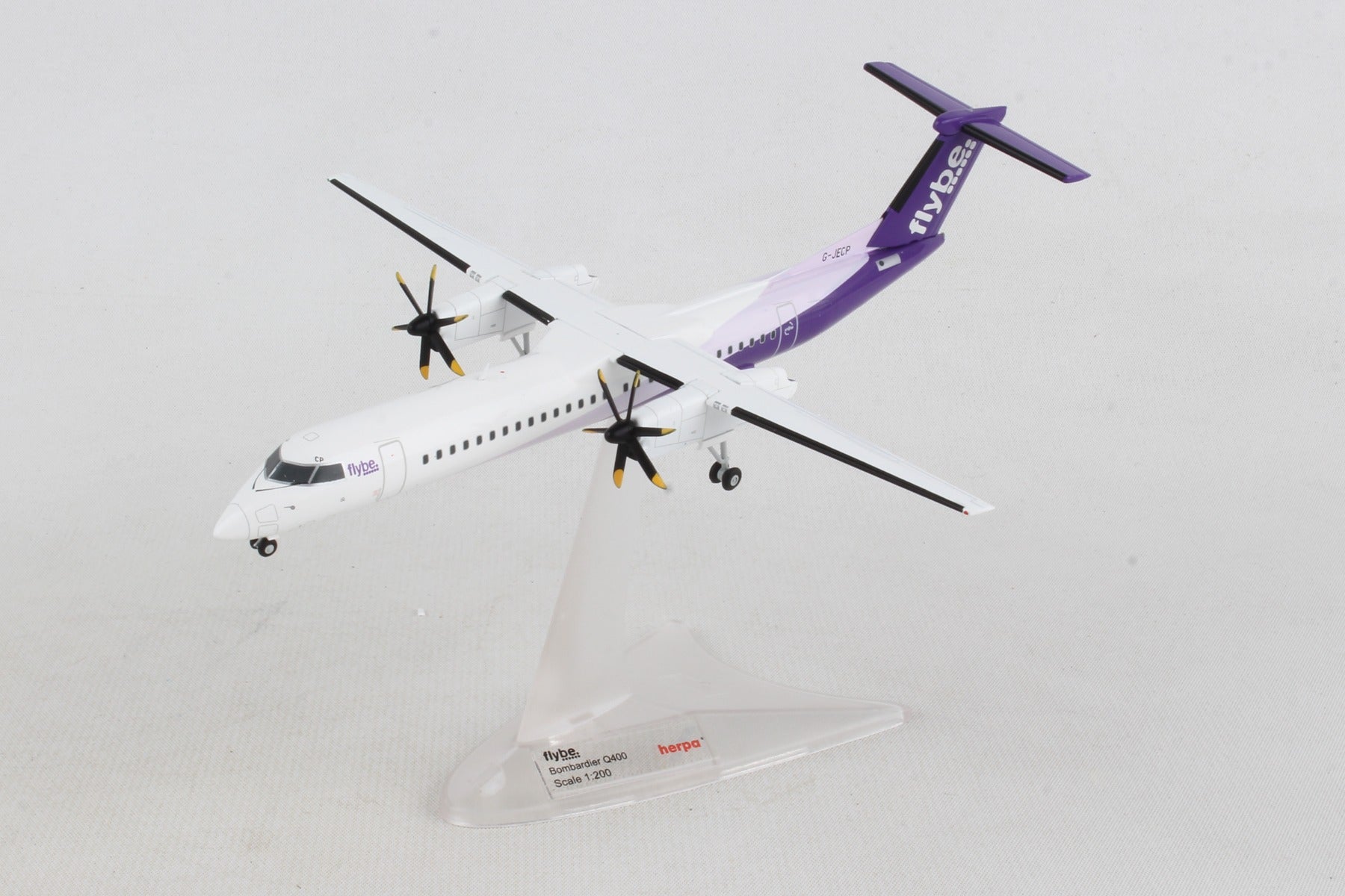 Herpa Wings HE559829 Flybe Q400 1/200 New Livery