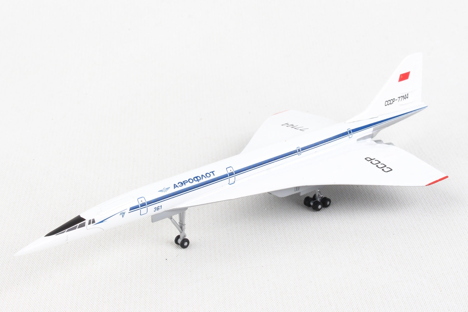 Herpa Wings HE562720 Tupolev Design Bureau Tu144S 1/400