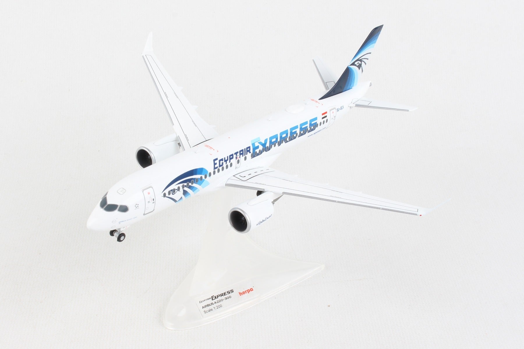 Herpa Wings HE570787 Egyptair Express A220-300 1/200