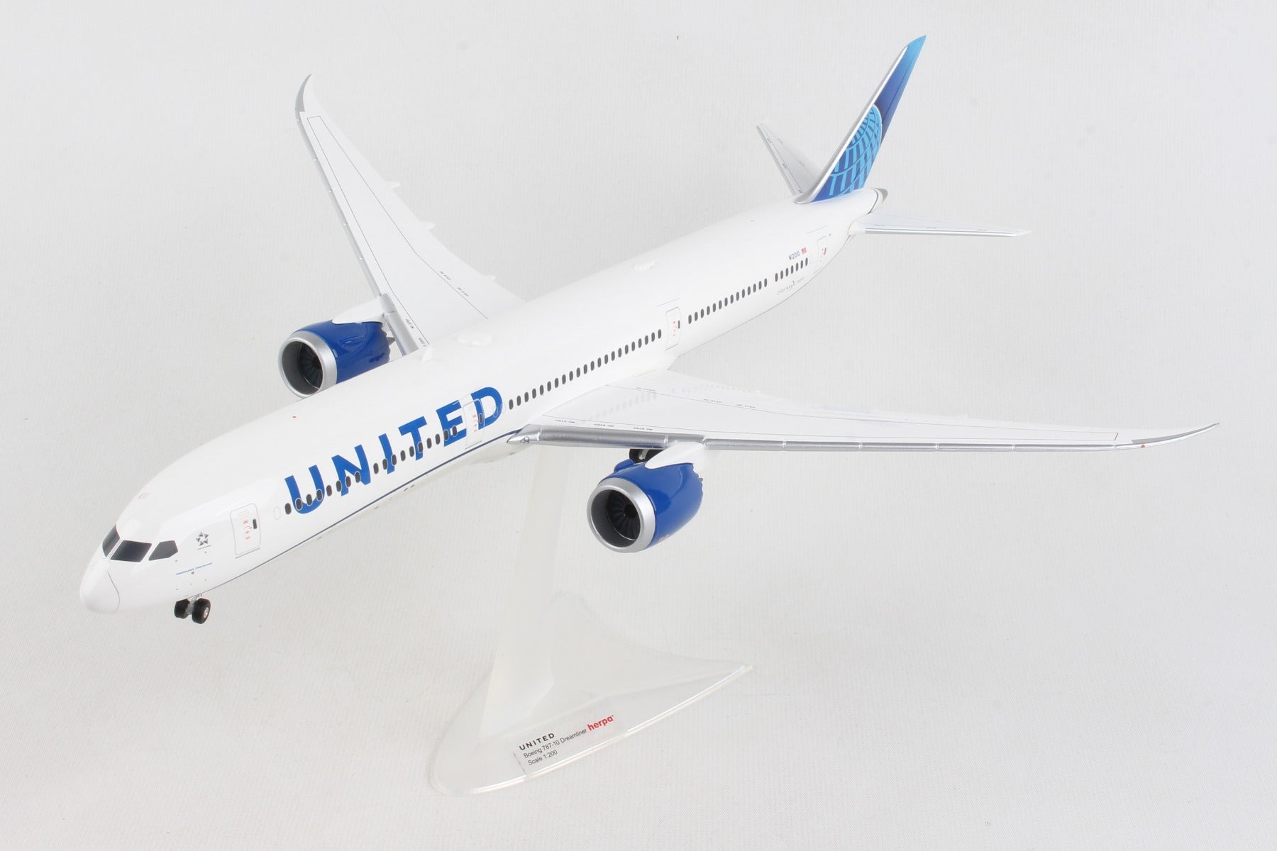 Herpa Wings HE570848 United 787-10 1/200 2019 New Livery