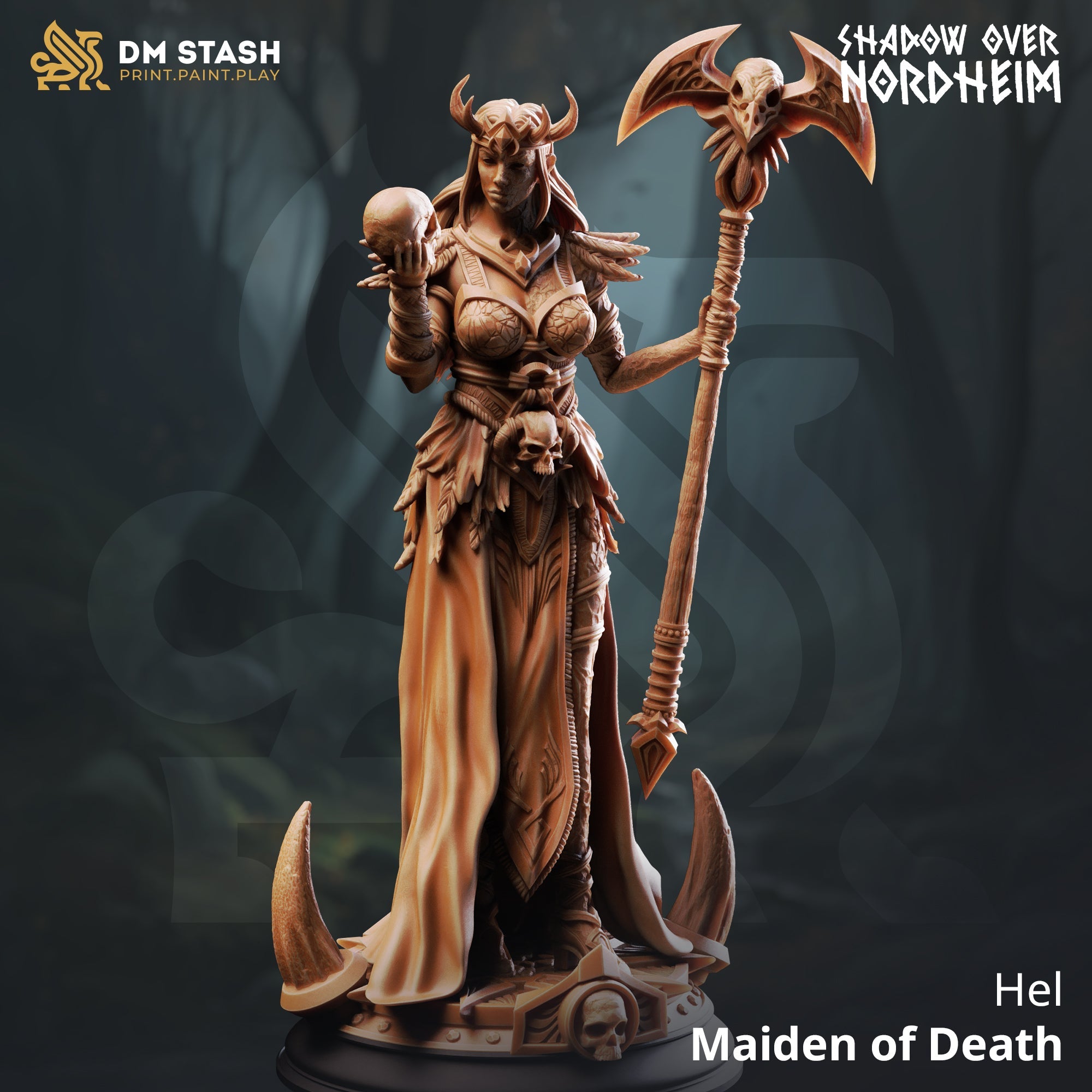 Hel, Maiden of Death (Female Human Sorcerer)