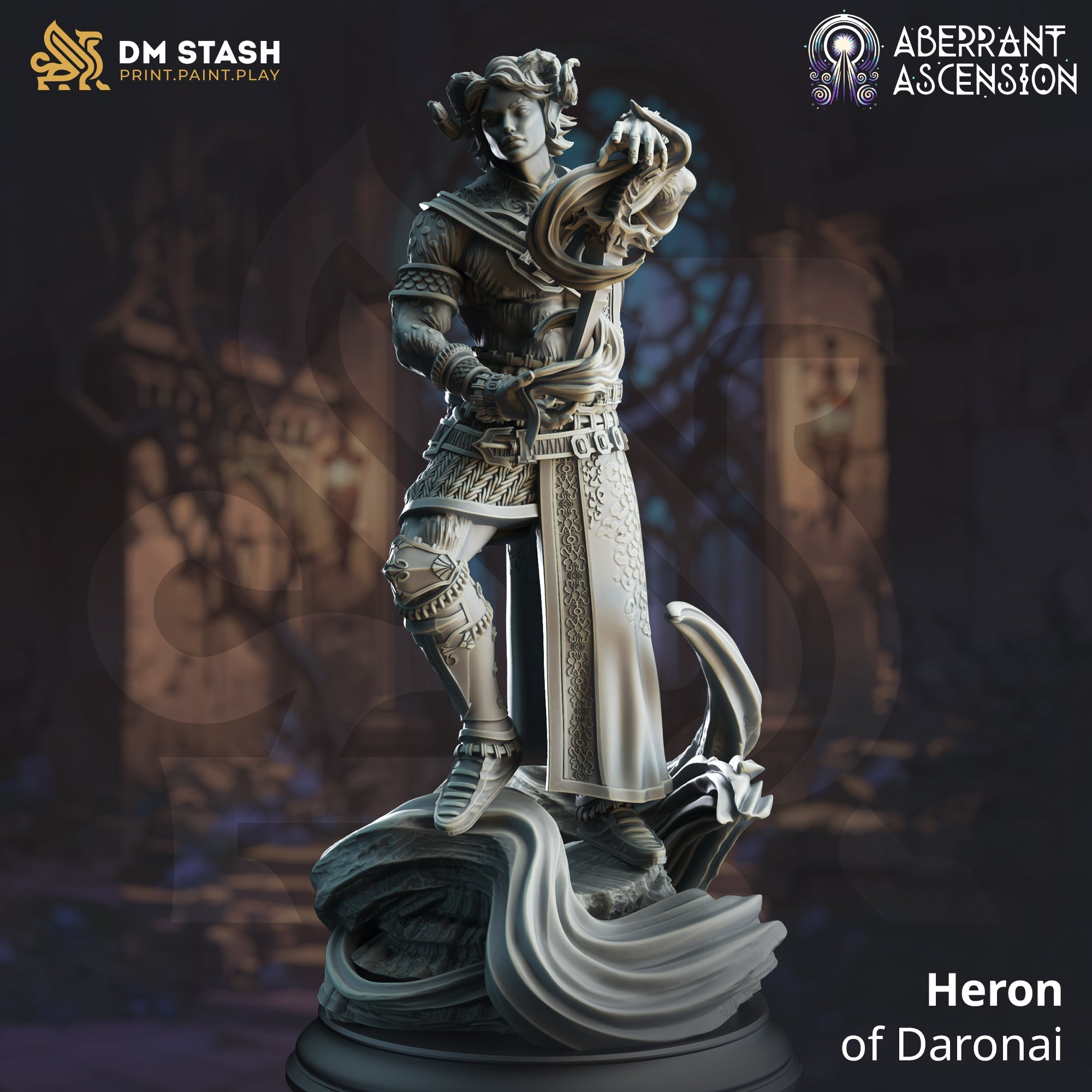 Heron of Daronai (Male Nosmeni Mage)