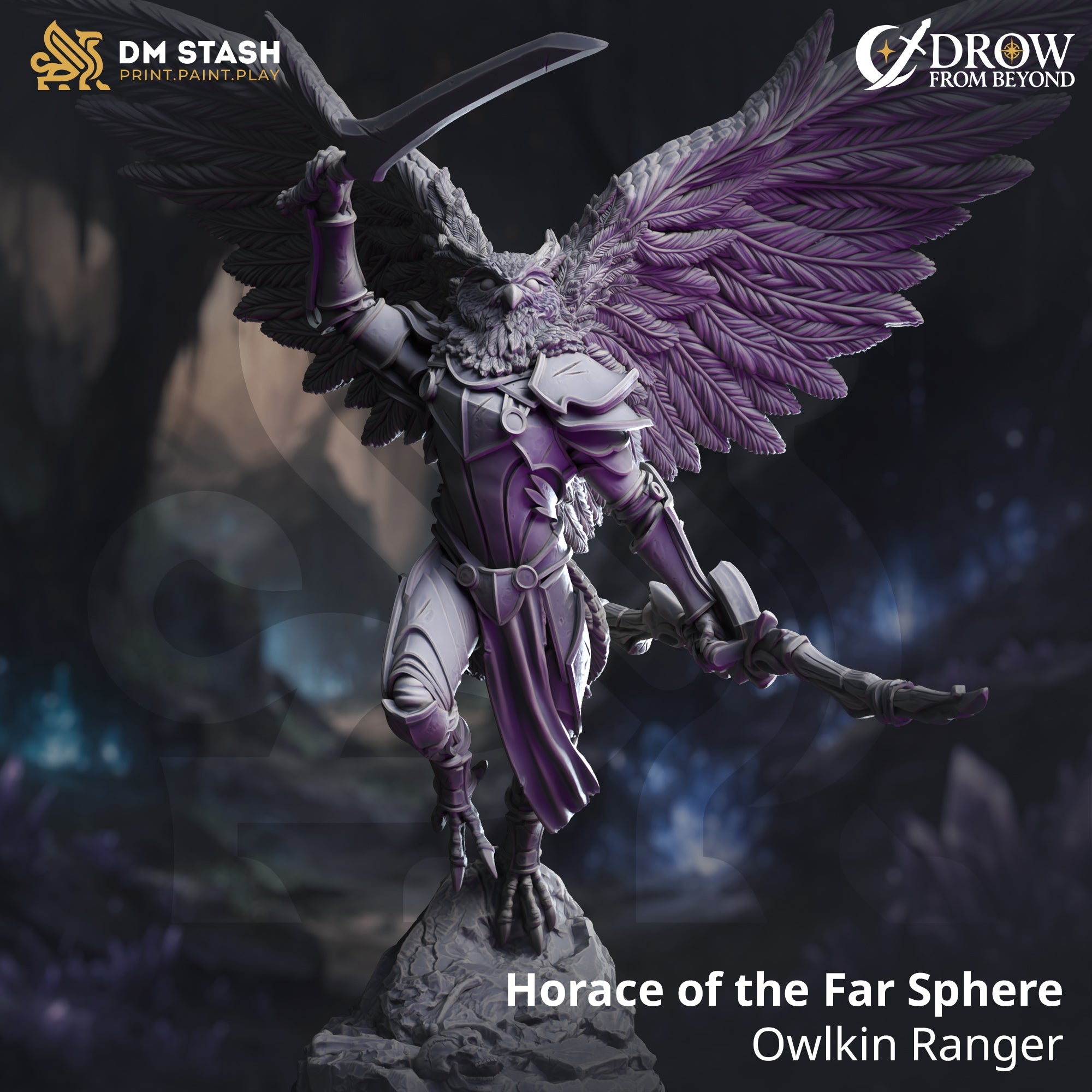 Horace of the Far Sphere, Owlkin Ranger (Male Aarakocra Ranger)
