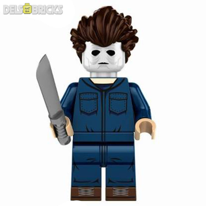 Michael Myers Halloween Lego Minifigures Custom Horror Toys