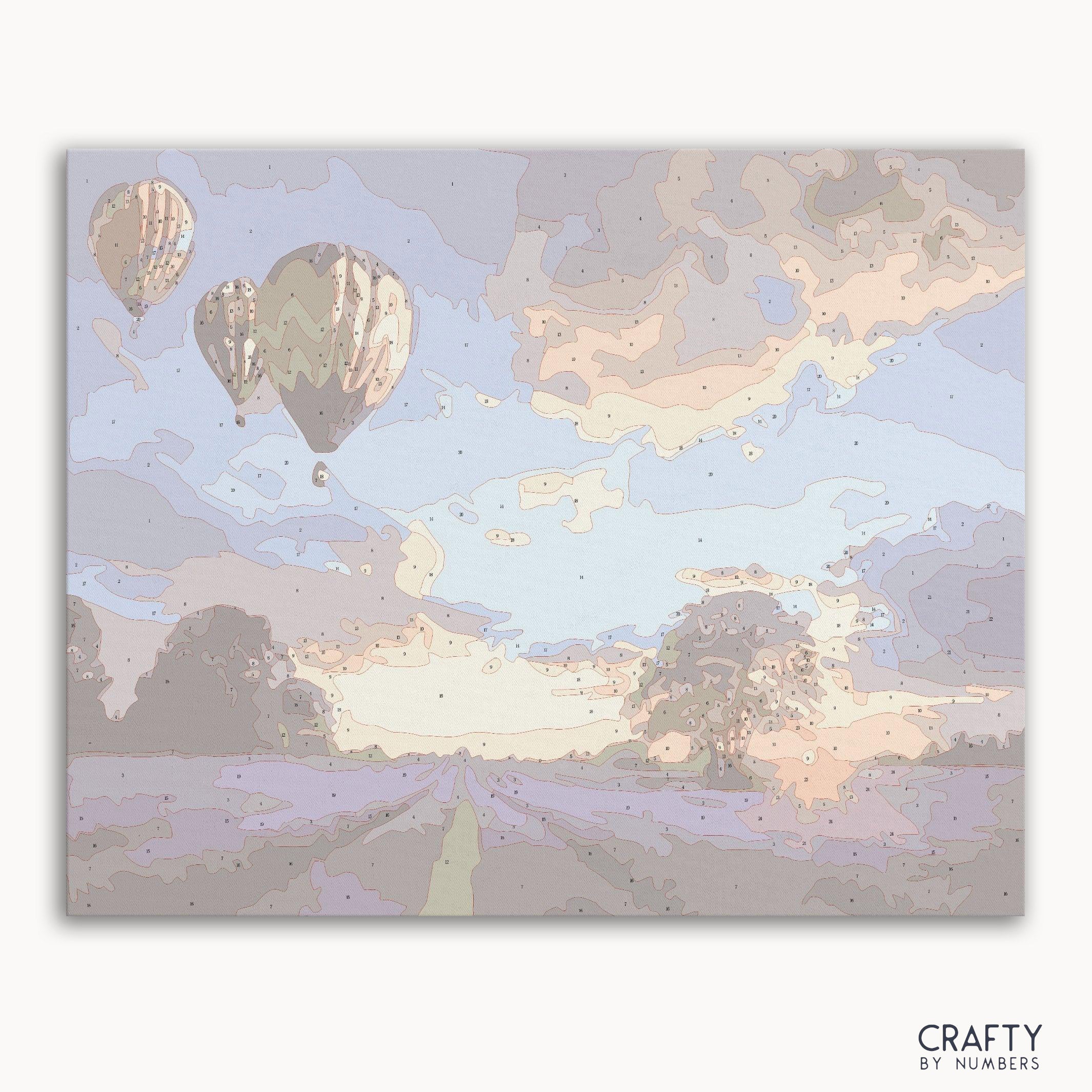 Hot Air Balloon Sunset