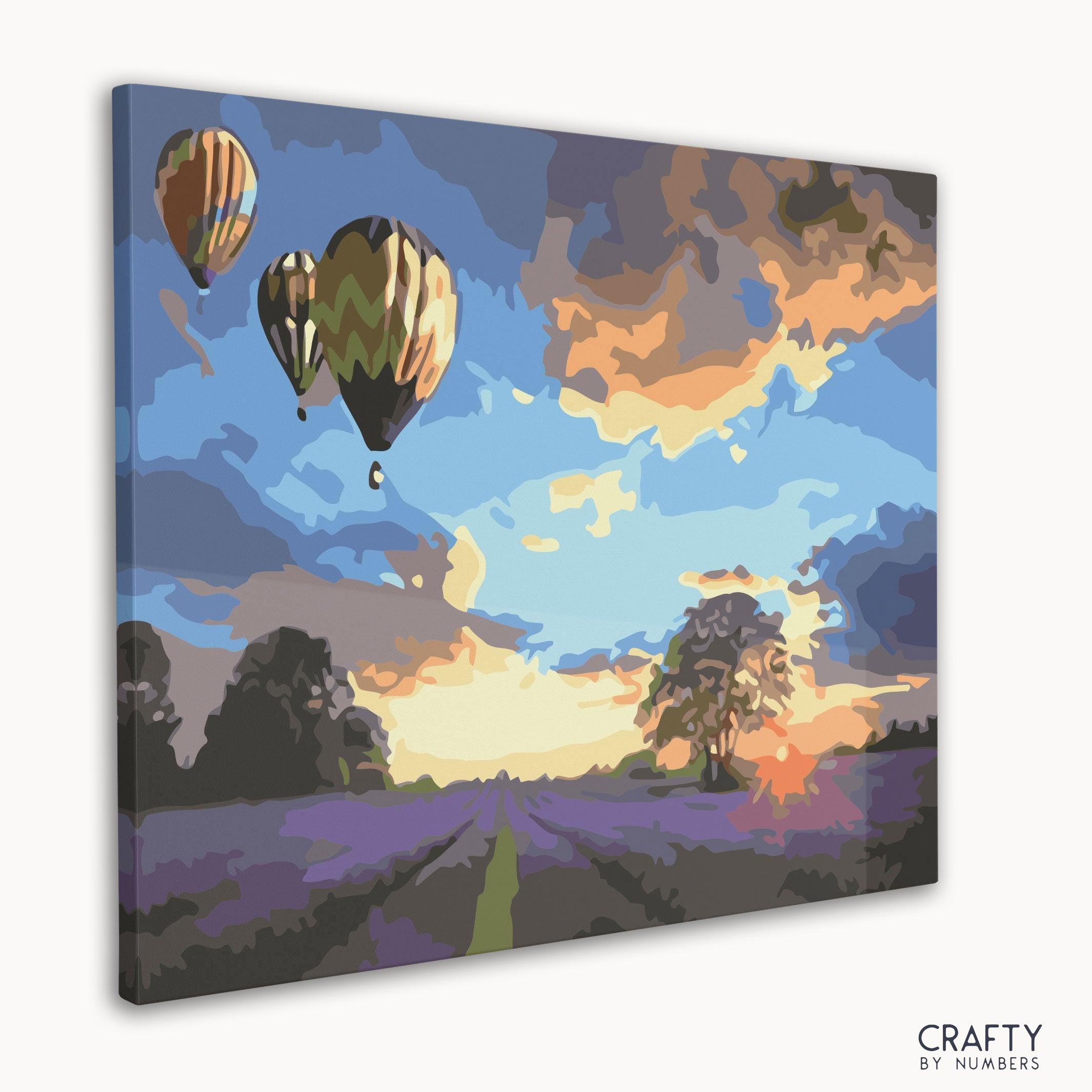 Hot Air Balloon Sunset