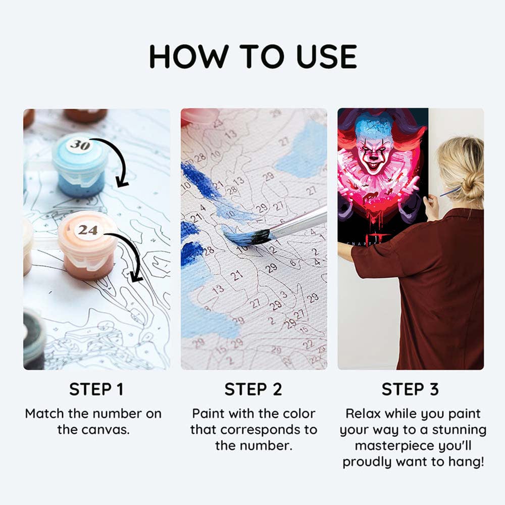 We All Float Down Here - Paint By Numbers Kit