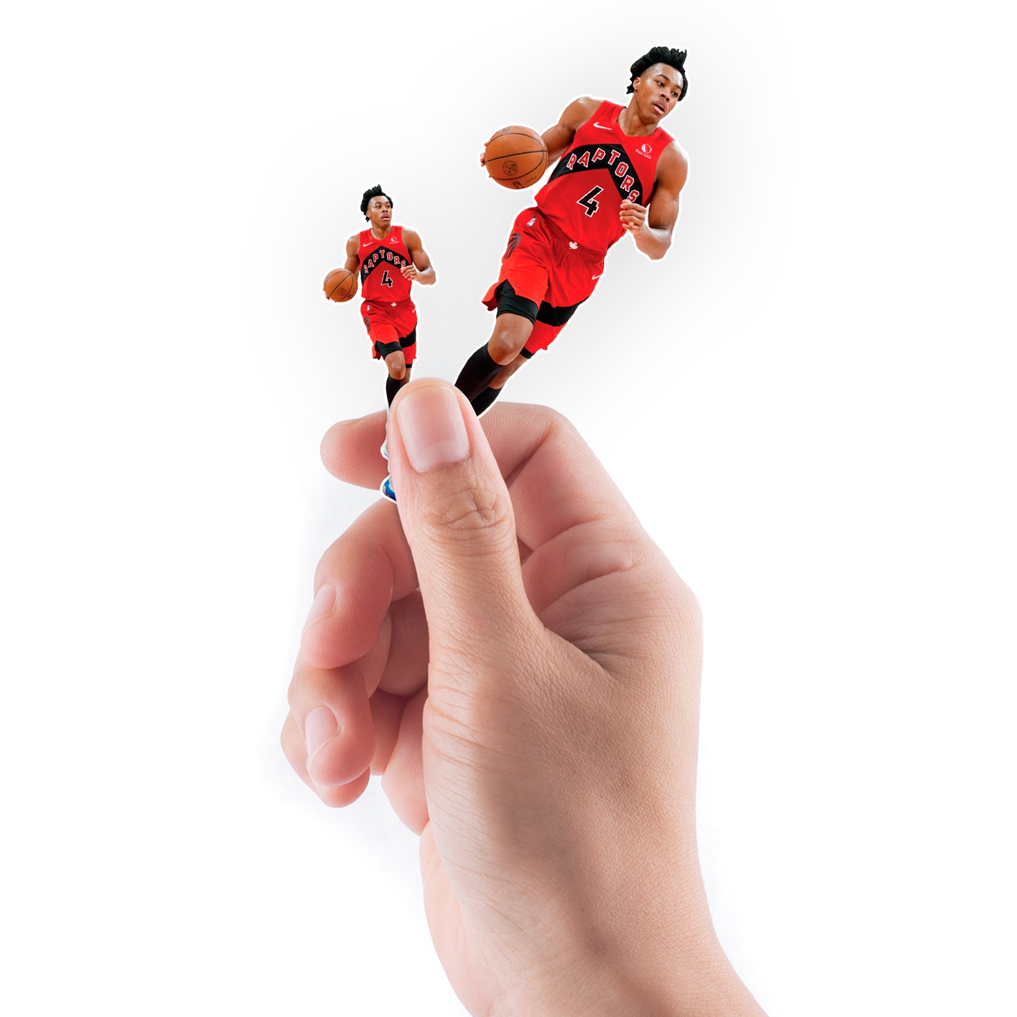 Scottie Barnes - 5 Minis (Mixed Sizes) - Official NBA - Toronto Raptors - Reusable Vinyl Decals