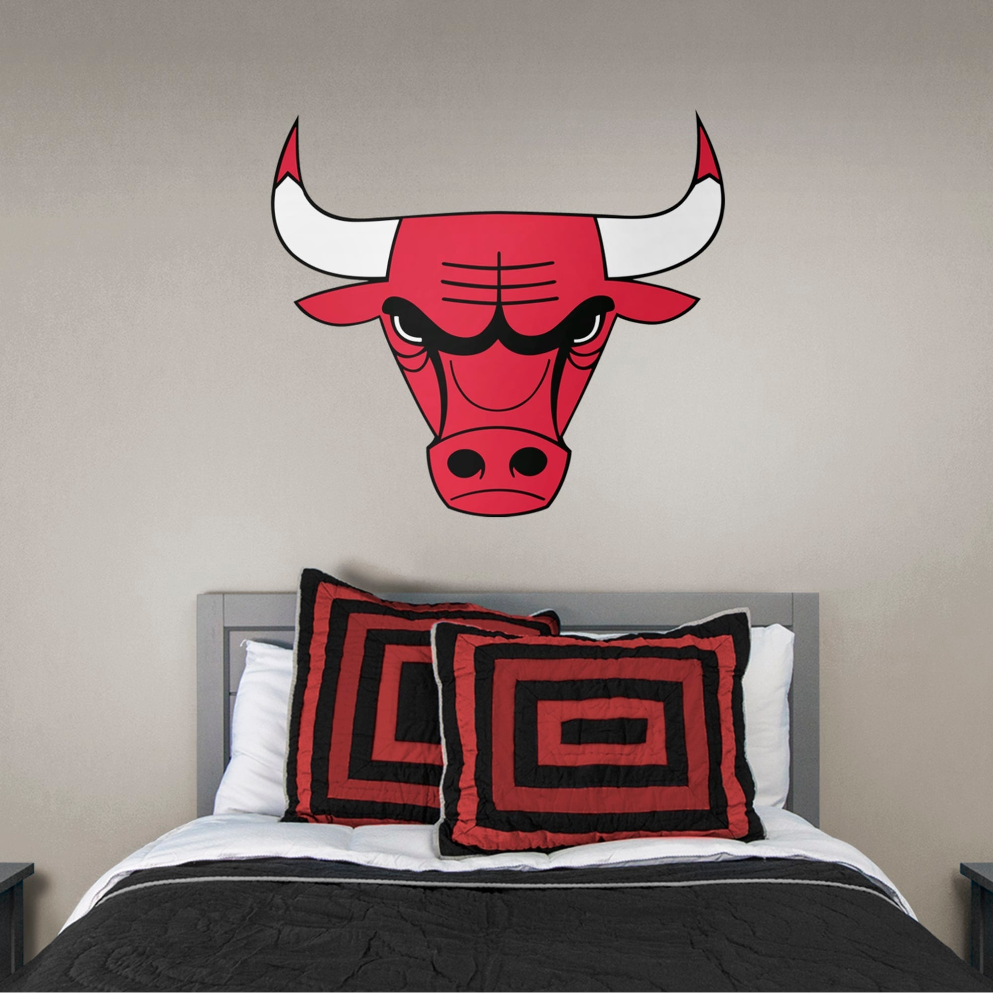 Chicago Bulls - RealBig Logo Collection - Official NBA - Reusable Vinyl Wall Decals