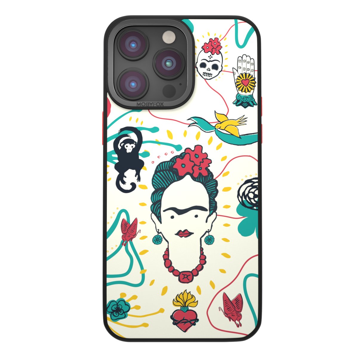 Frida Kahlo - Animal Soul Phone Case iPhone 14 Pro Max