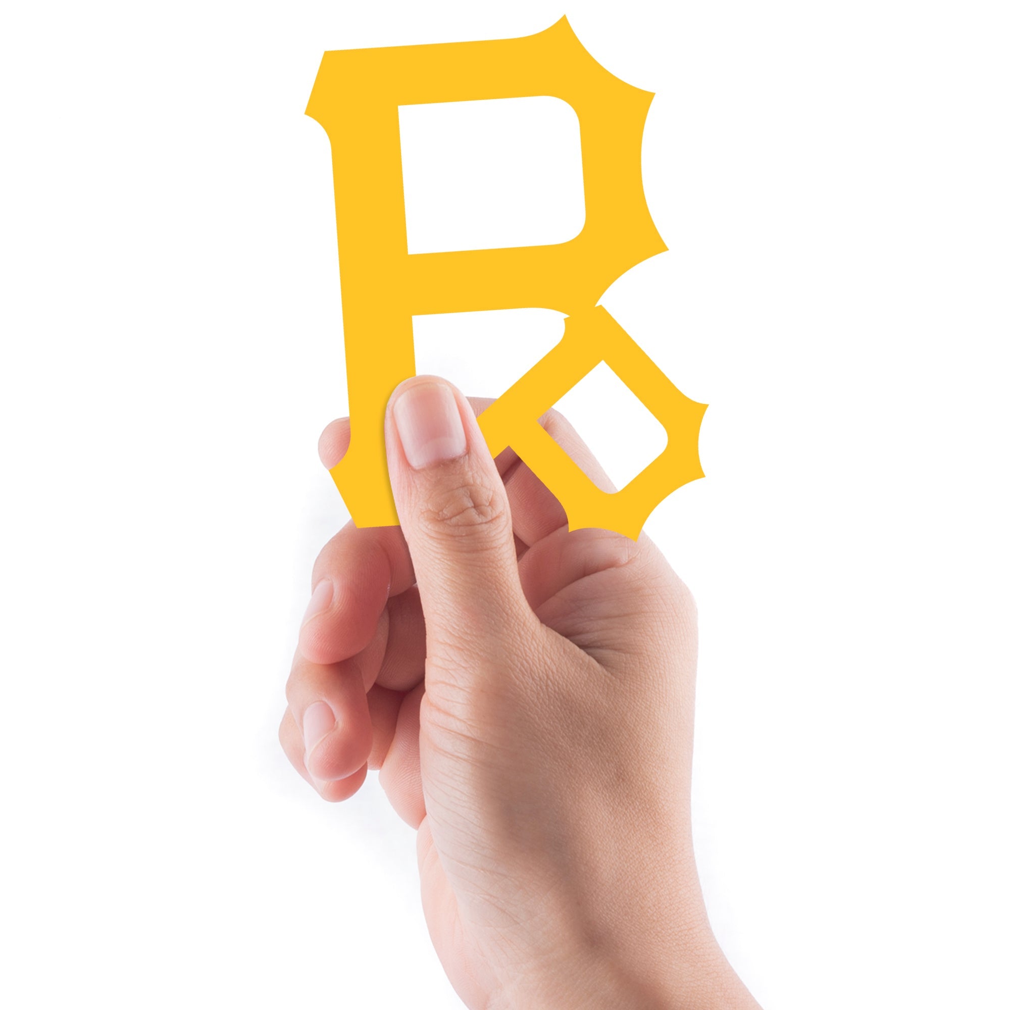 Pittsburgh Pirates - 5 Logo Minis (Mixed Sizes) - Official MLB - Reusable Vinyl Decals