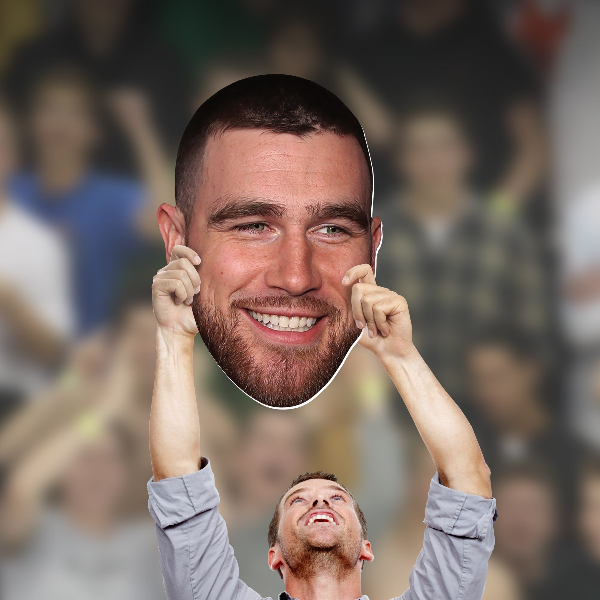 Travis Kelce - Big Head - Official NFL - Foam Core Cutout