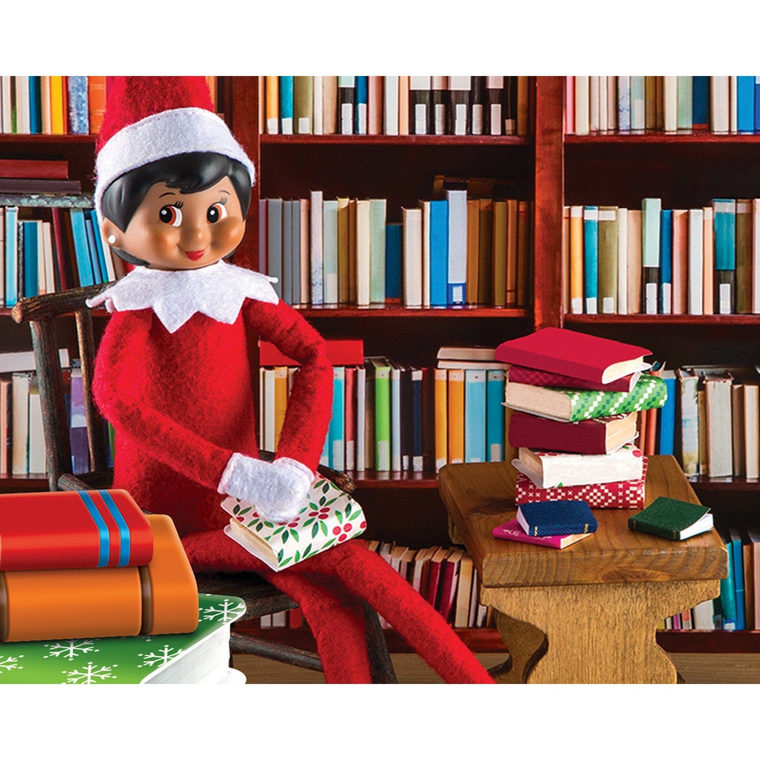 Elf on the Shelf 4-Pack 100 Piece Jigsaw Puzzles - V1