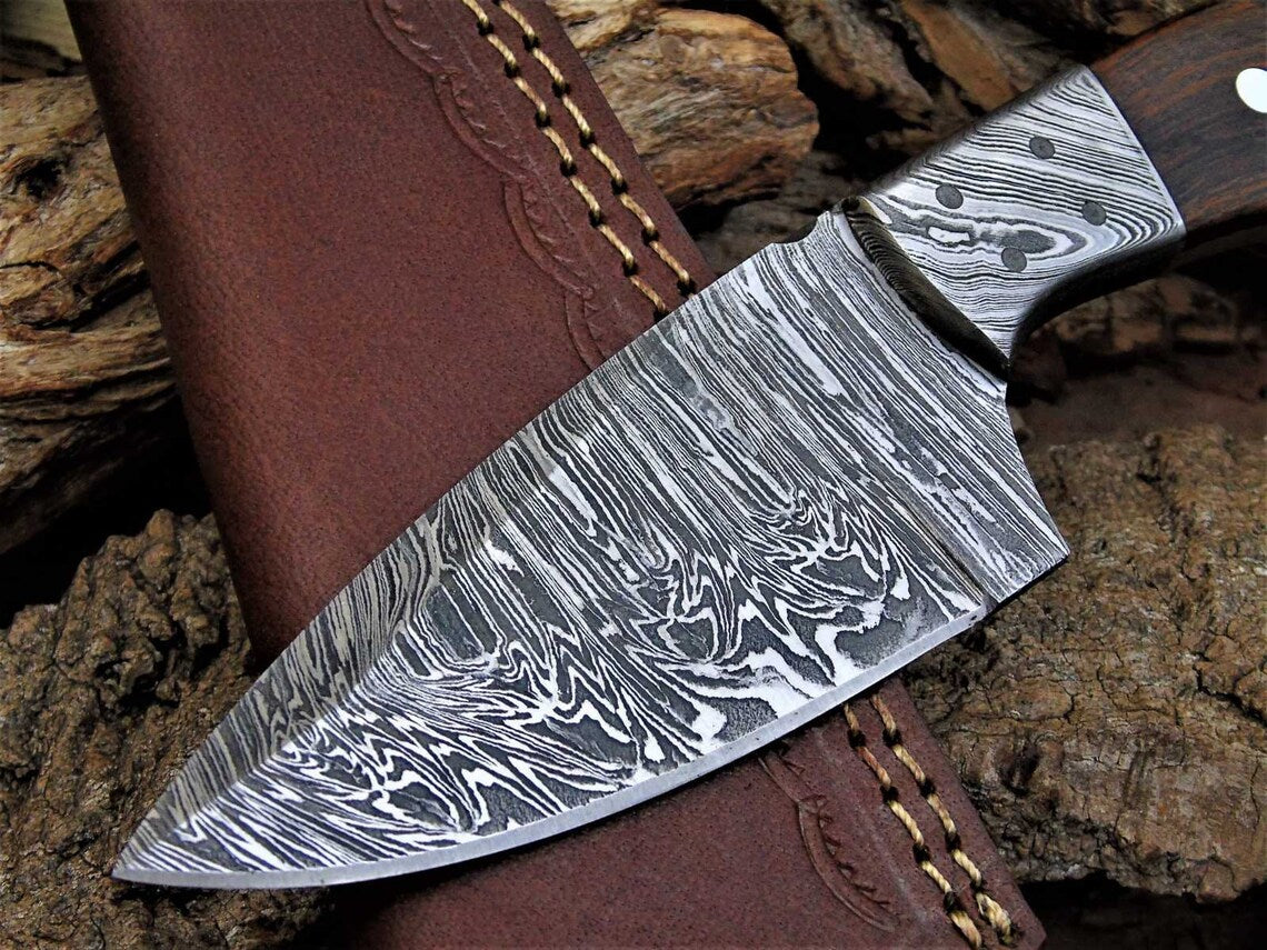 Damascus Skinner Knife