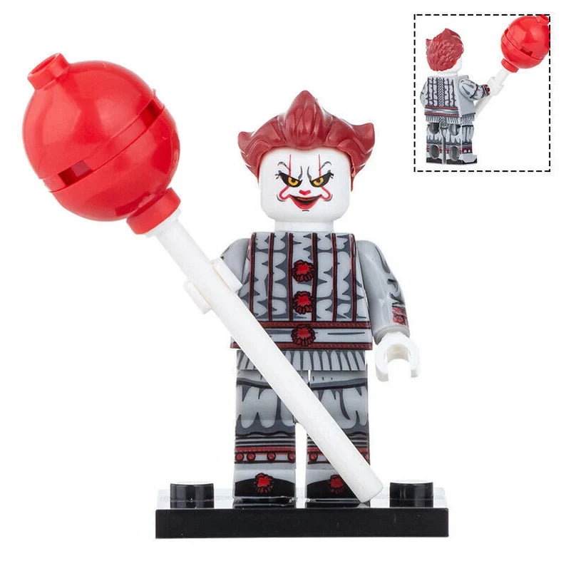 Pennywise Stephen King's IT 2017 Lego Minifigures Custom Horror Toys 1