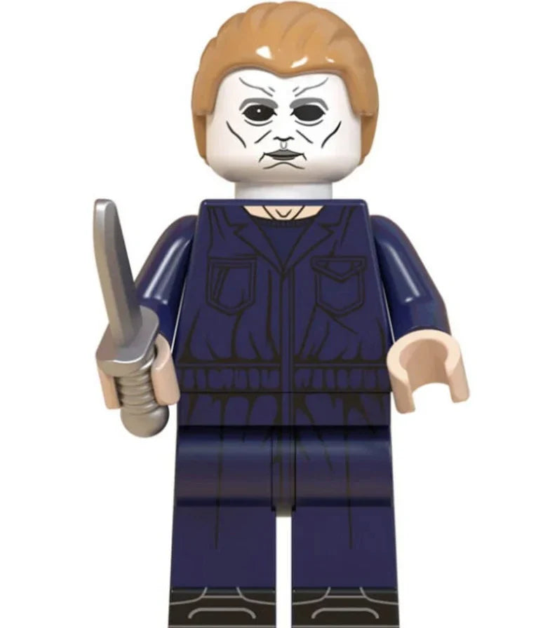 Michael Myers Halloween Lego Minifigures Custom Horror Toys