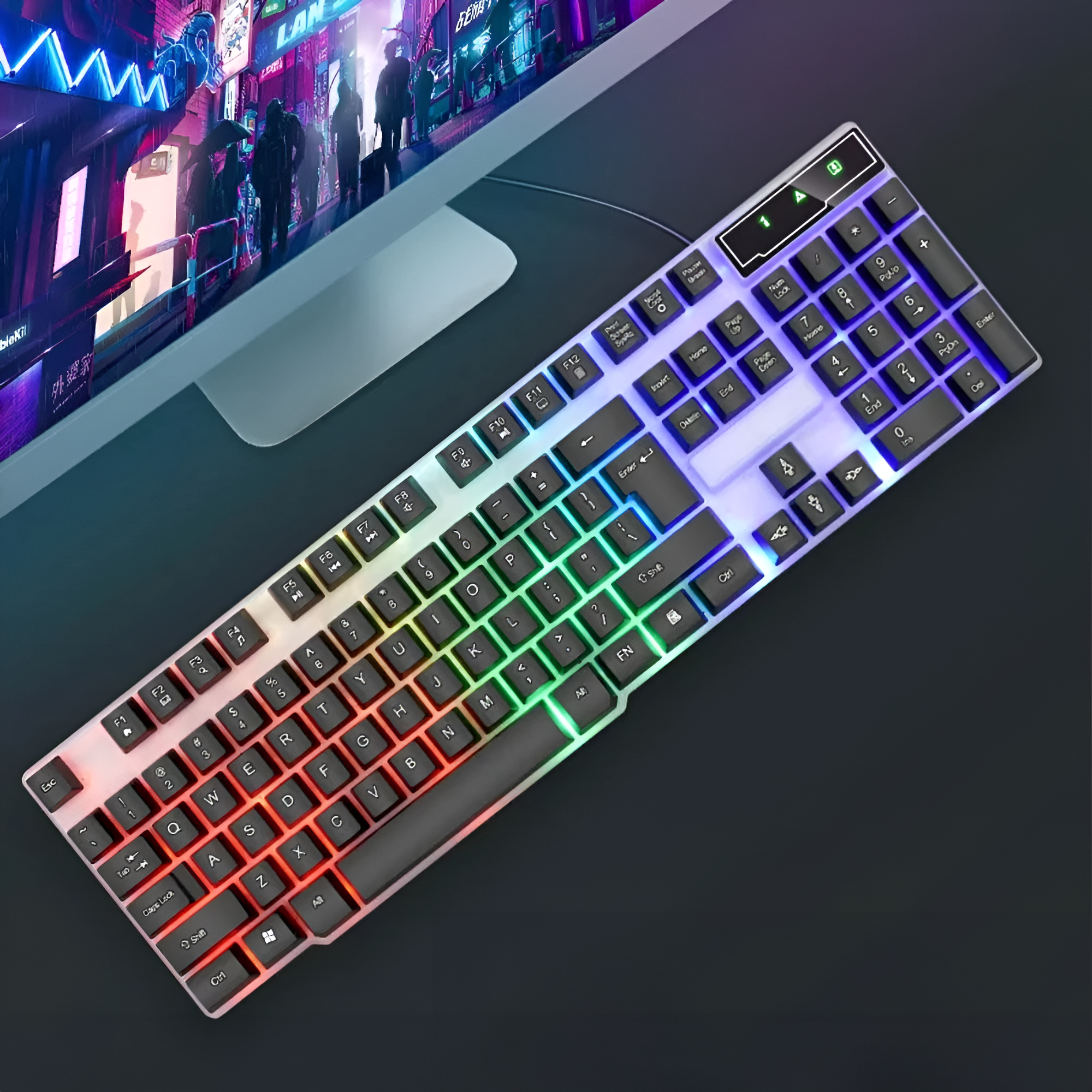 Glow USB Backlit Gaming Keyboard