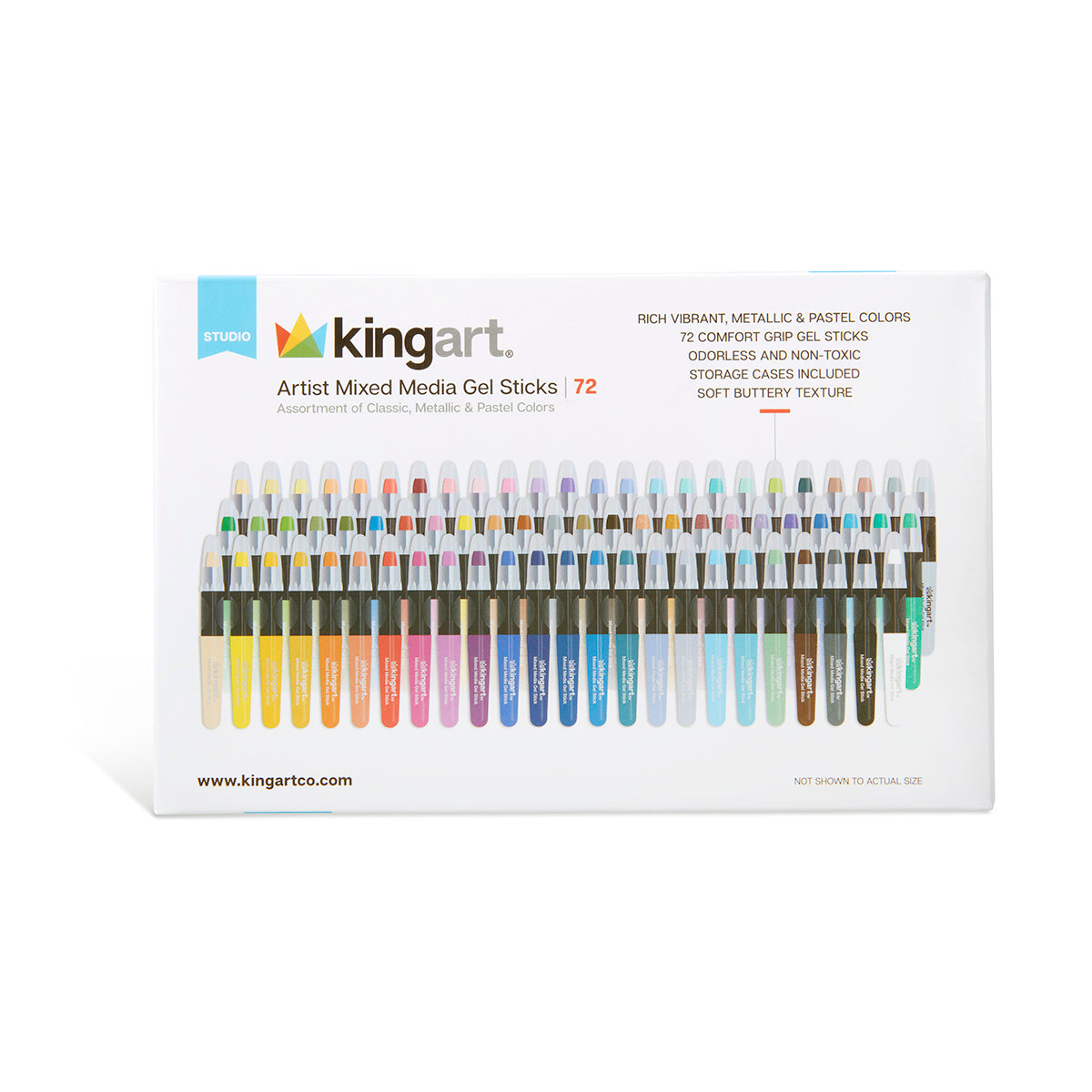 Gel Stick Crayons 72 Colors
