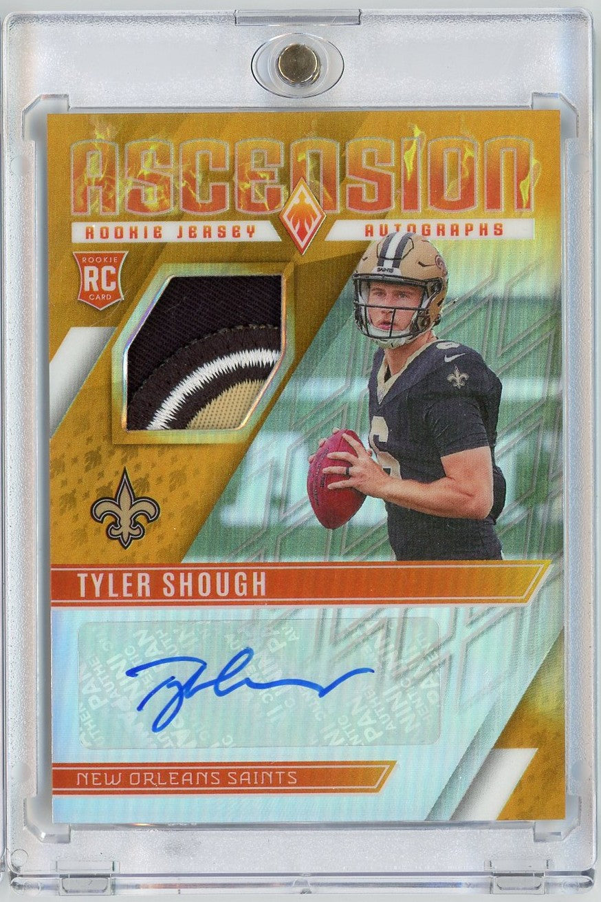 2025 Panini Phoenix Ascension Tyler Shough #ARJTSH /10 RPA Auto Rookie