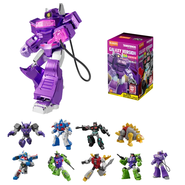 Blokees Transformers Galaxy Version 04 Fractured Space-Time [Single Blind Box]