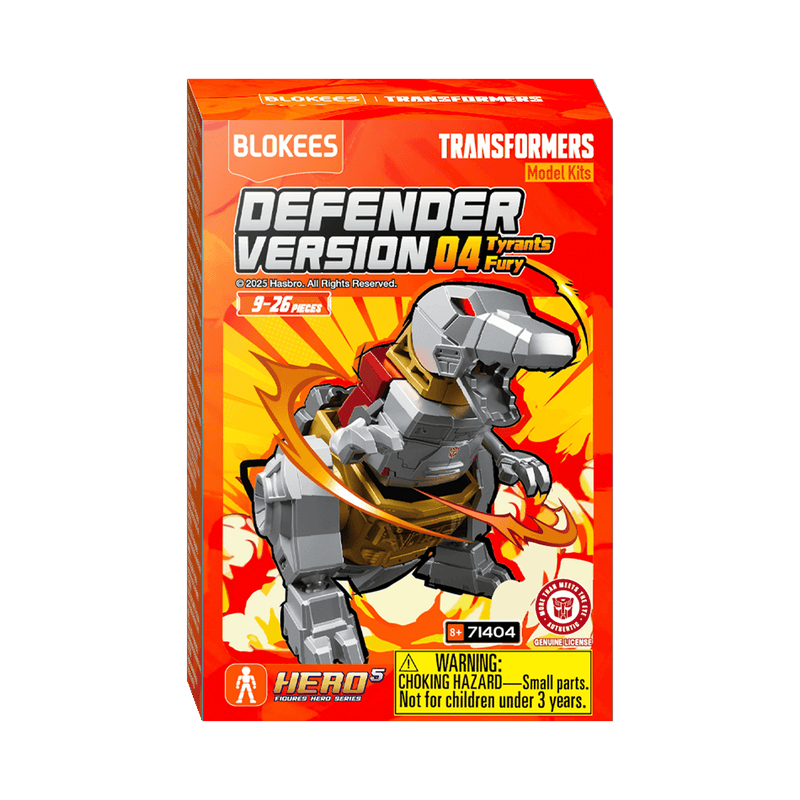 Blokees Transformers Defender Version 04 Tyrants Fury [Single Blind Box]