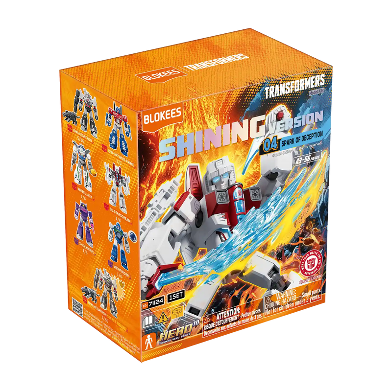 Blokees Transformers Shining Version 04 Spark of Deception [Singled Blind Box]