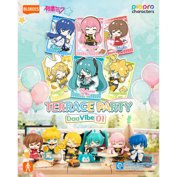 Blokees Hatsune Miku DaaVibe 01 Terrace Party [Single Blind Box]