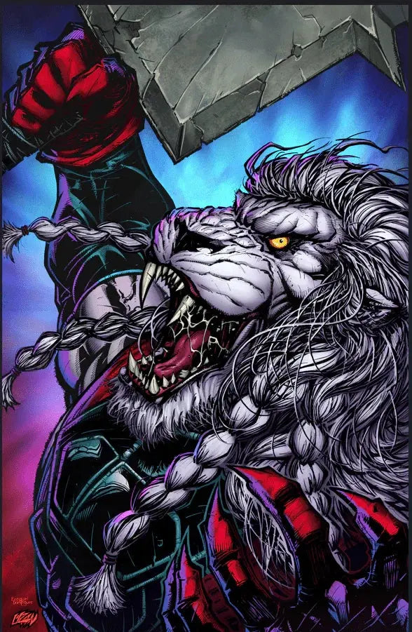 Invincible Battle Beast #4 FOIL - ECC Exclusive Franck Uzan Variant